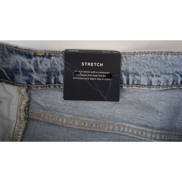 GAP Denim 593220 Women's Sz 12/31 L Light Wash '90s Mid-Rise Loose Fit Jeans - Picture 4 of 10